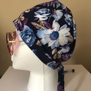 New Scrub Cap Hat Made in Floral fabric for you.